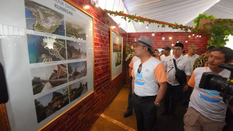 Di Waduk Darma Kuningan, Peringati Hari Air Sedunia Dicanangkan