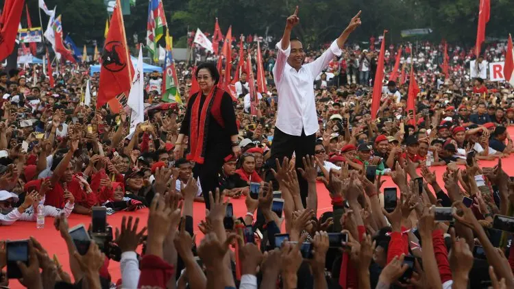 Hitung Cepat LSI, PDIP Unggul Perolehan Suara