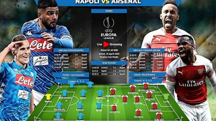 Napoli vs Arsenal, Siapa Raksasa Pulang?
