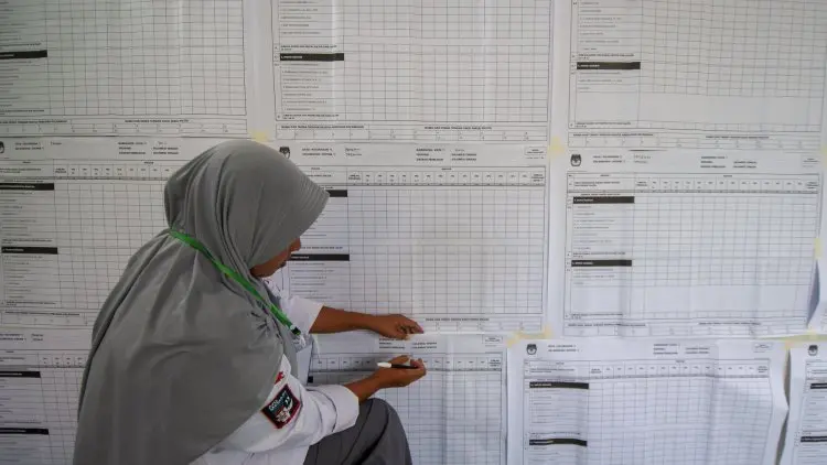 Aparat Jaga Ketat Rekapitulasi Pemilu Kota Cimahi