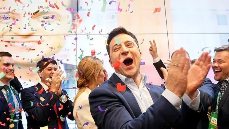 Presiden Ukraina Nanti Seorang Pelawak
