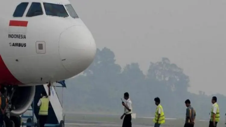 Kabut Asap Ganggu Penerbangan di Natuna