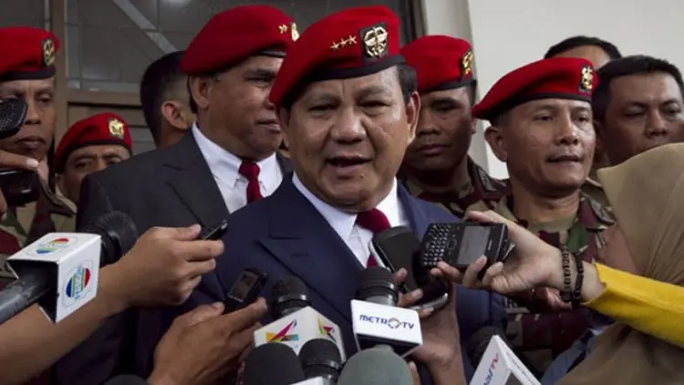 Prabowo, Hendro, Gatot di HUT Kopassus, Jokowi Pakai Video
