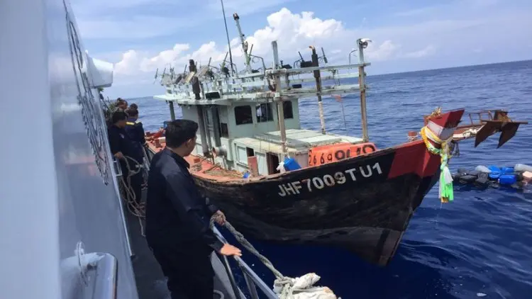Kapal Malaysia Kembali Curi Ikan di Laut Indonesia