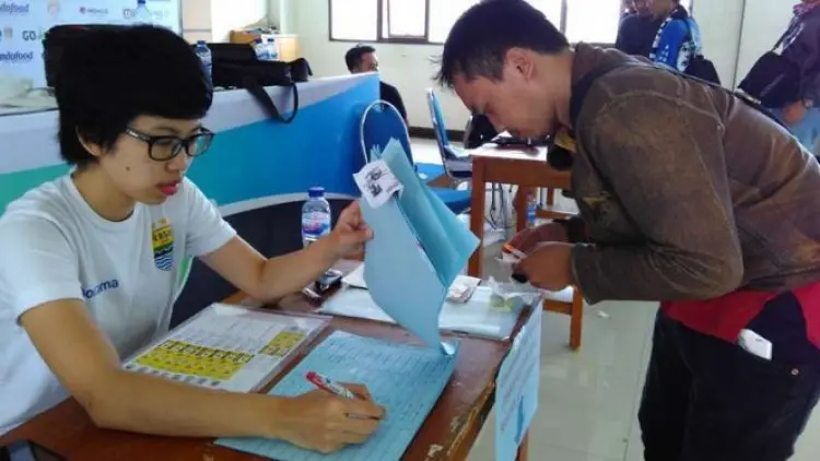 Asyik Nih... Persib Mulai Berlakukan Tiket Online