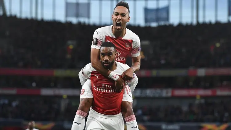 Lacazette-Aubameyang On Fire, Arsenal 3-1 Valencia