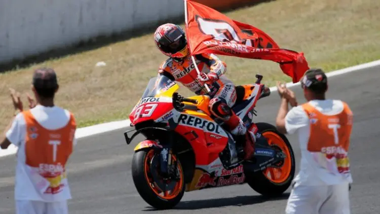 Marc Marquez Hattrick Juara di Sirkuit Jerez