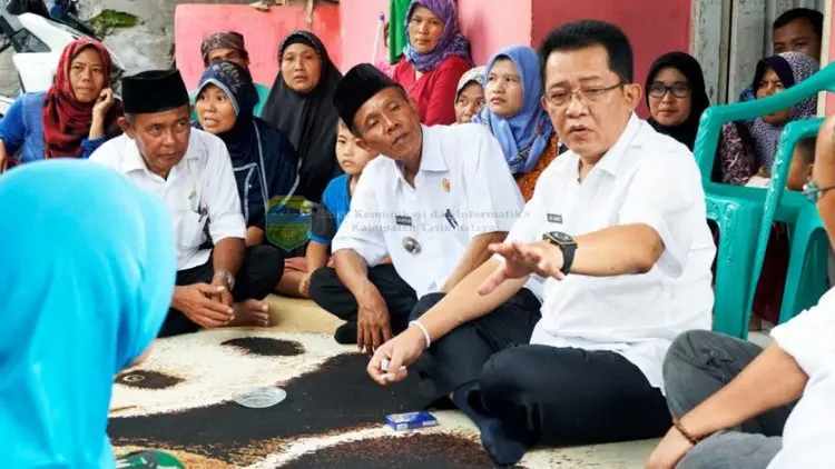 Tanggap Cepat Bupati Tasikmalaya terhadap Bencana