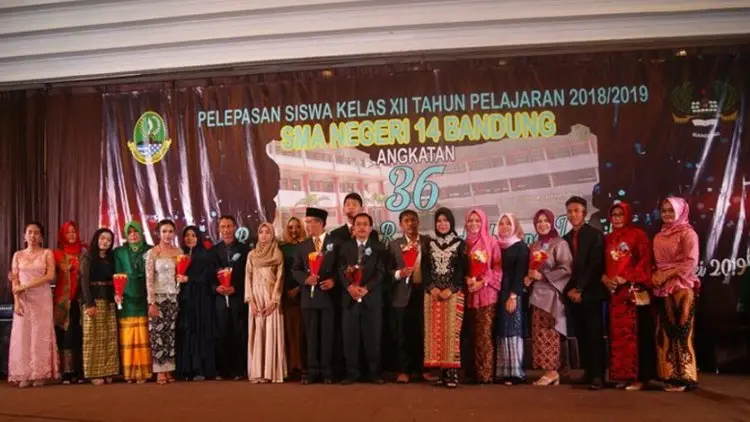 Pelepasan Siswa SMAN 14 Kota Bandung Berlangsung Khidmat