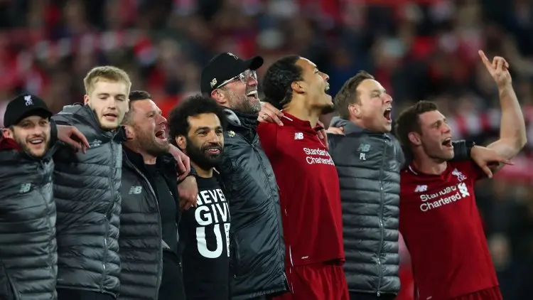 Skuat Liverpool pun Berlinang Air Mata