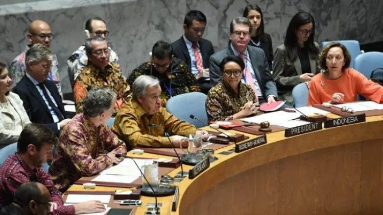 Beragam Batik Warnai Sidang Dewan Keamanan PBB