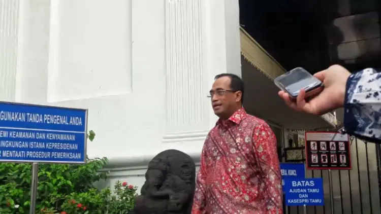 Menhub Temui Presiden Jokowi Bahas Mudik Lebaran