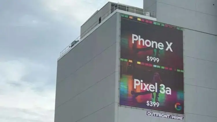 Google Sebar Iklan Pixel 3a untuk Sindir iPhone X