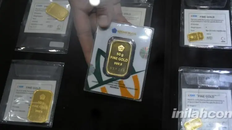 Harga Emas Berjangka Naik 1,1%