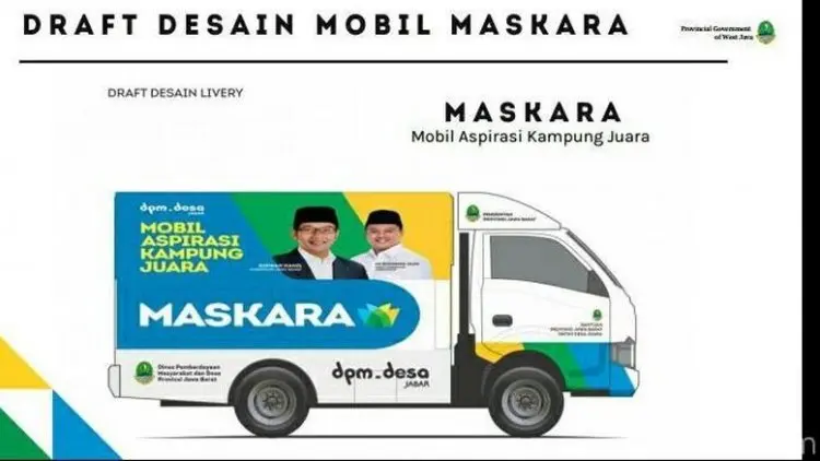 Di Jabar, Maskara Mampu Layani Warga Hingga Pelosok