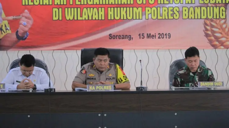 Polres Bandung Gelar Rakor Antisipasi Macet di Jalur Mudik