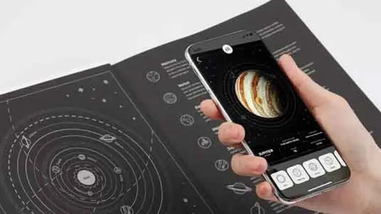 Buku Catatan Augmented Reality NASA