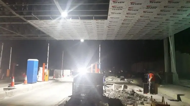 Sudah Terpasang 8 Gardu di GT Cikampek Utama