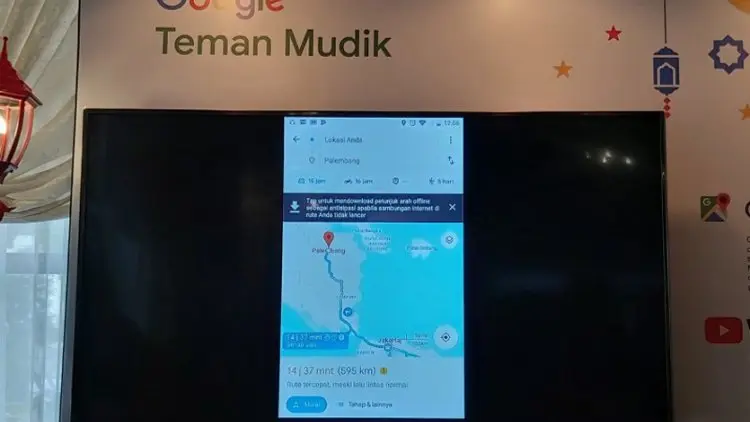 Butuh Info Mudik, Sekarang Tinggal Buka Google Maps