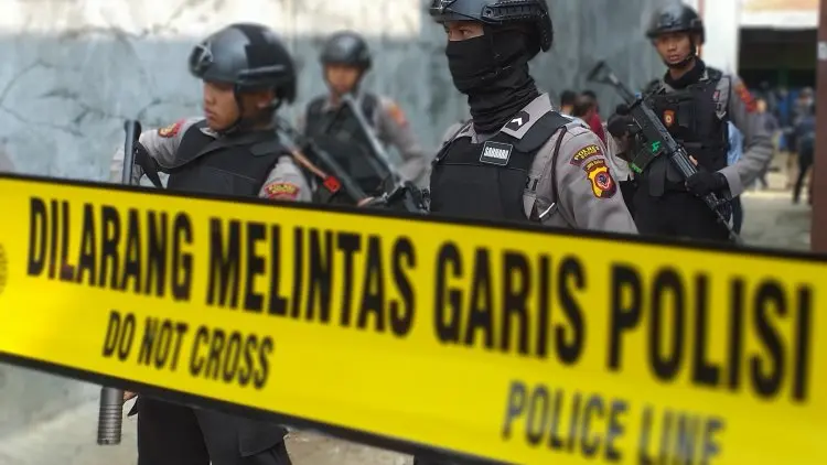 Teroris Bogor Sempat Ditabrak  Ketika Hendak Melarikan Diri