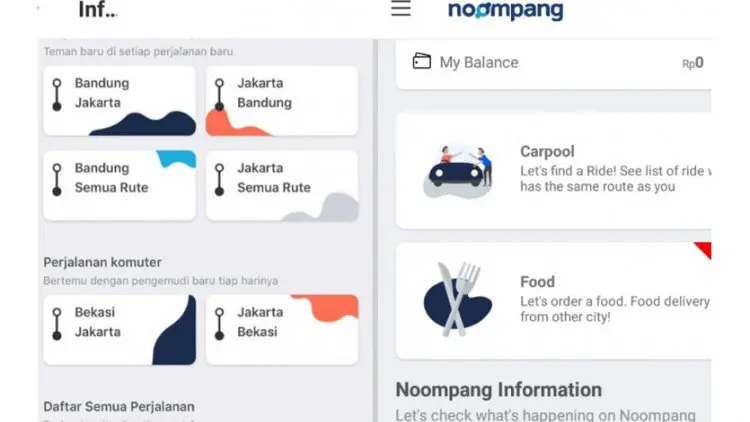 Noompang, Aplikasi Anak Bangsa Solusi Berkendara