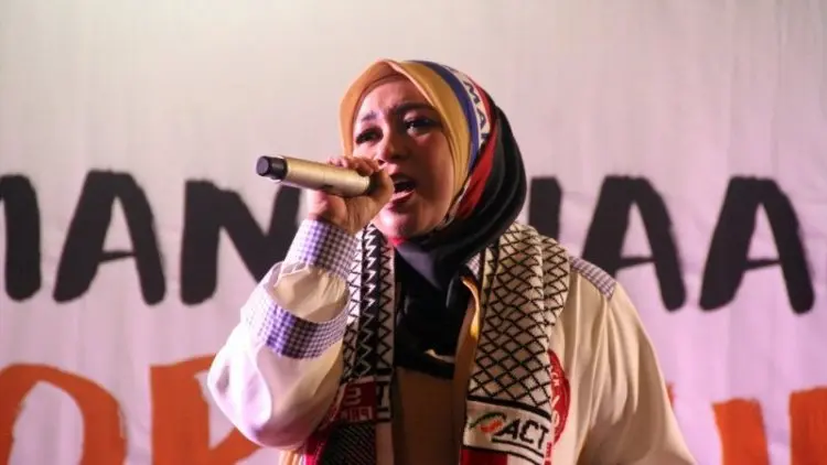 Konser Kemanusiaan Melly Goeslaw Kumpulkan Rp300 Juta