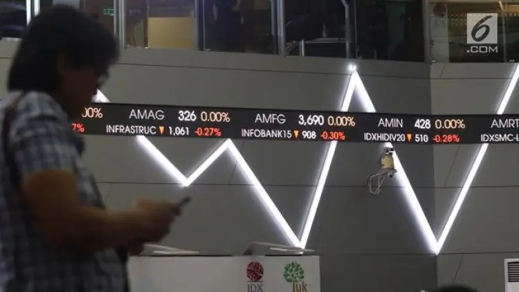 Asing Cenderung Jual, IHSG Turun 0,3% ke 5.805,61