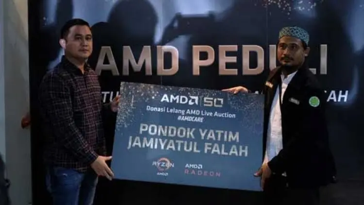 Peduli Pendidikan, AMD Donasi 25 PC ke 7 Sekolah