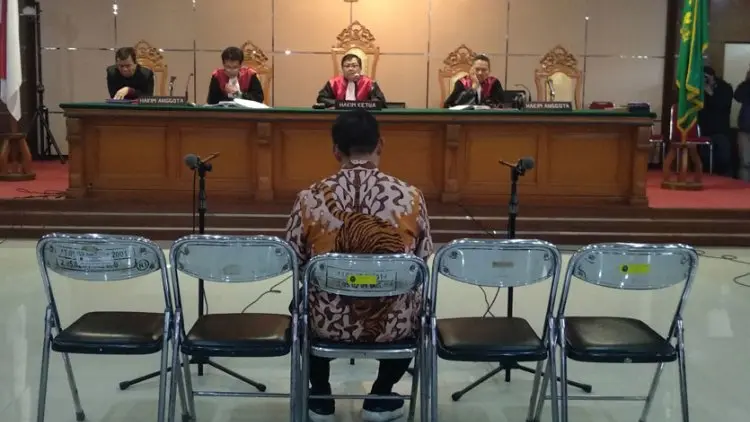 Sunjaya 'Mewek' Lagi, Divonis 5 Tahun Penjara