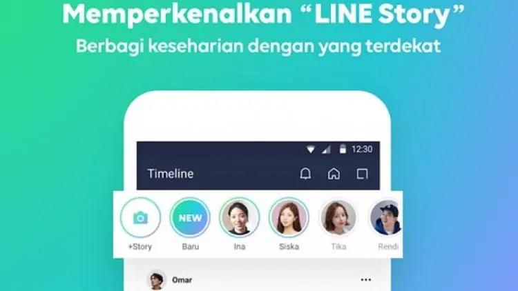 LINE Kini Punya Fitur Story