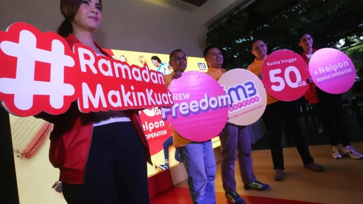 Trafik Data Indosat Ooredoo Melonjak 20 Persen