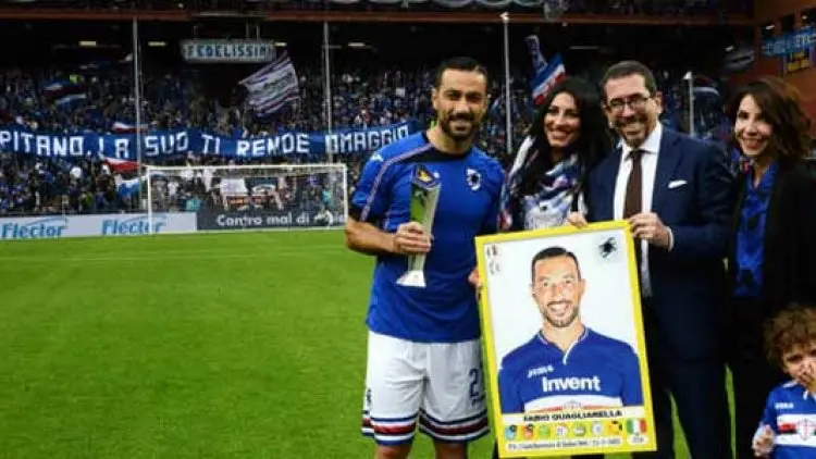 Ungguli CR7, Quagliarella Topskorer Liga Italia