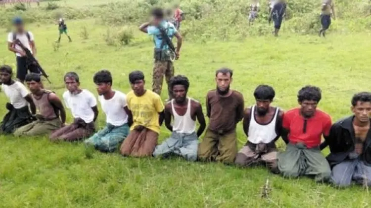7 Tentara Pembantai Muslim Rohingya Dibebaskan