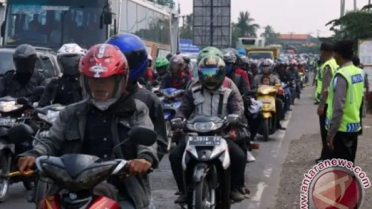 4.000 Personil Gabungan Jaga Jalur Mudik Indramayu