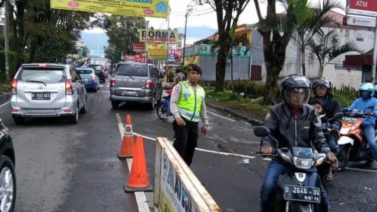 Ini Skenario Polres Cimahi Atasi Macet Lebaran 2019