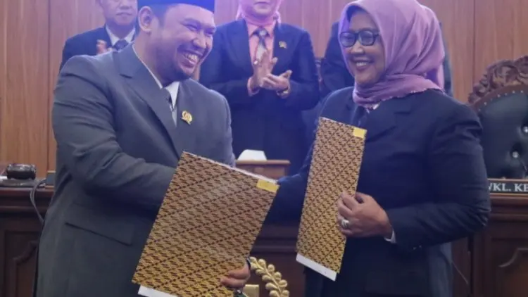 Tepat Waktu, Raperda RPJMD Kabupaten Bogor Ditandatangani