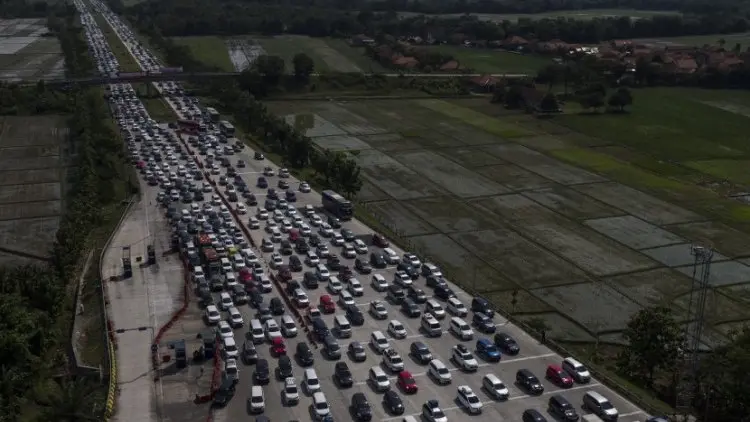 129.306 Kendaraan Mulai Tinggalkan Jakarta