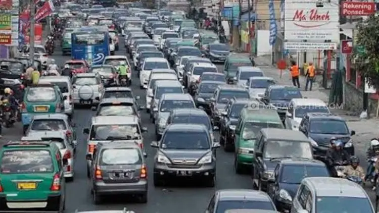Kendaraan Masuk ke Kota Bandung Naik Drastis