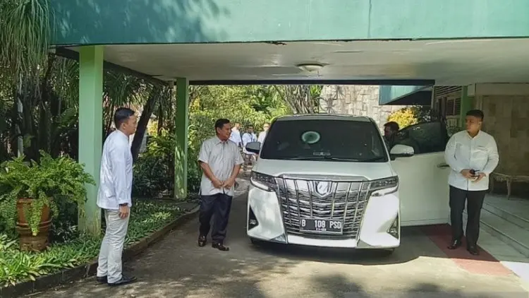 Di Cendana, Tutut Soeharto Sambut Prabowo