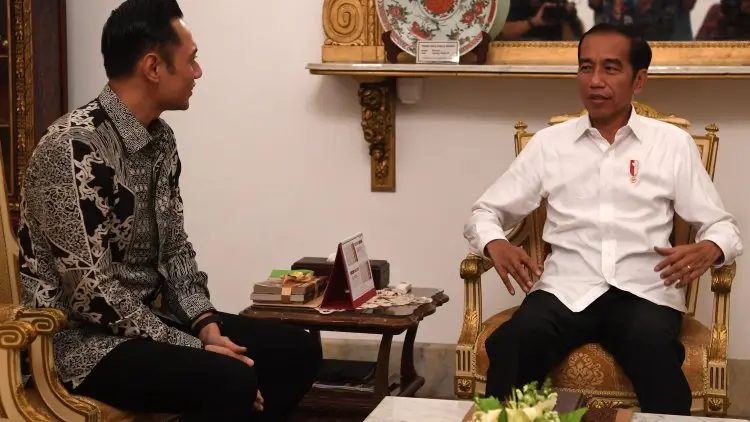 Silaturahmi ke Jokowi, AHY: Ini Tradisi