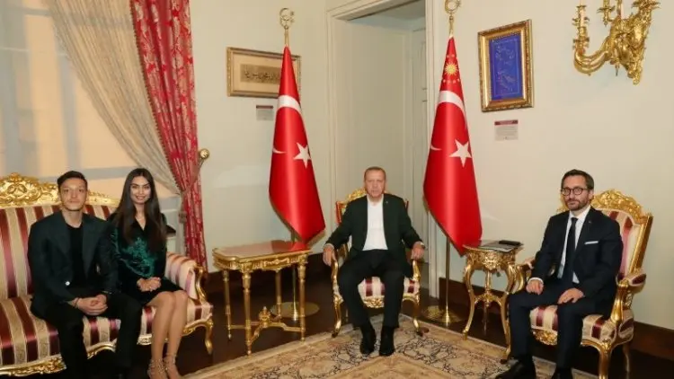 Pernikahan Ozil Dihadiri Presiden Erdogan