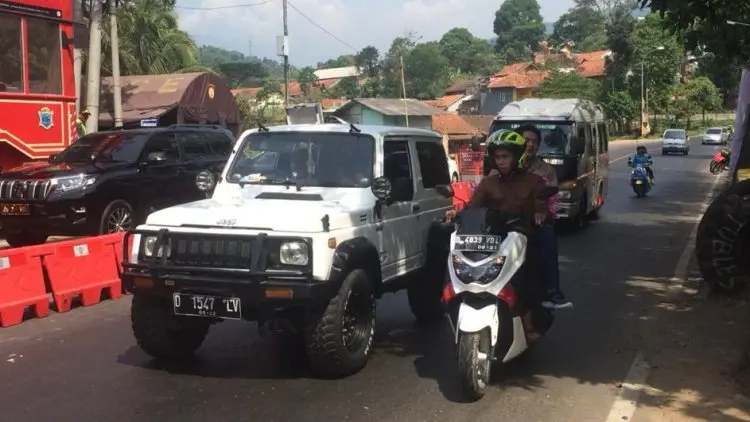 Arah Lingkar Nagreg Ramai Lancar