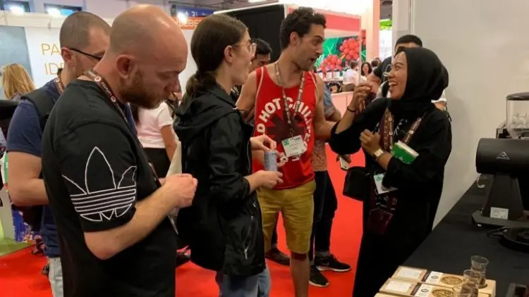 Aroma Kopi Indonesia Magnet di Pameran Kopi Dunia Jerman