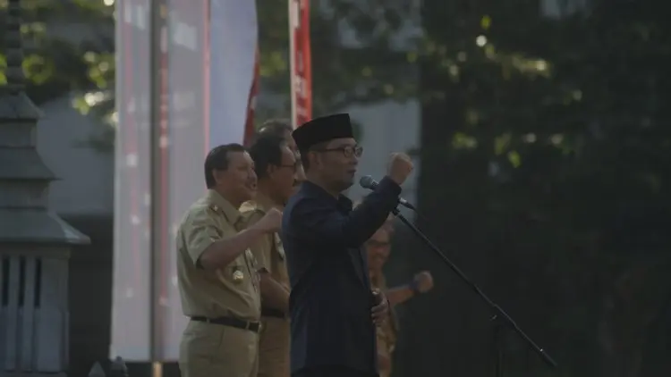 Foto: Apel Hari Pertama Kerja ASN Pemprov Jabar