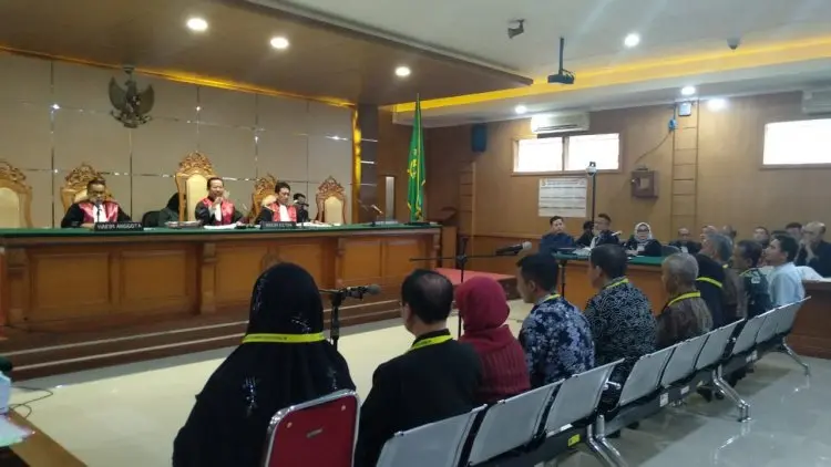 KPK Hadirkan 11 Kepsek di Sidang Bupati Cianjur