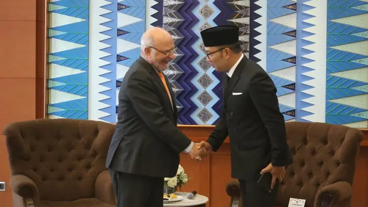 KUNJUNGAN DUBES BELGIA