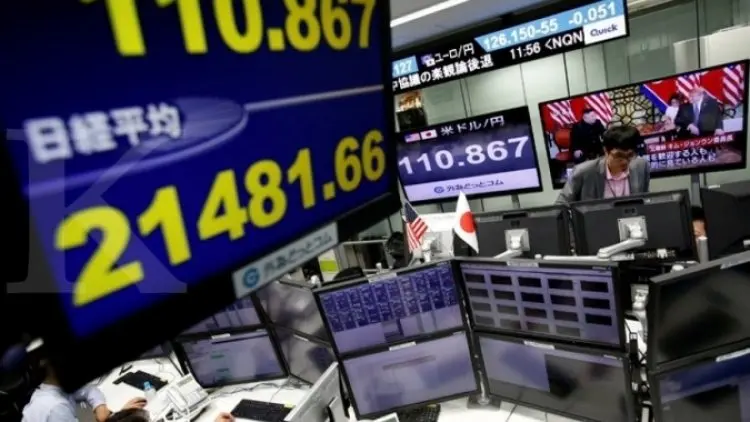 Bursa Saham Asia Turun Masih Tertekan Wall Street