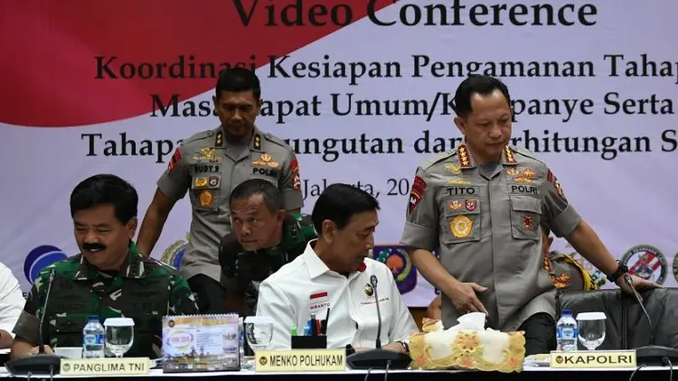 Kapolri Larang Massa Demo di MK Saat Sidang Sengekta Pilpres