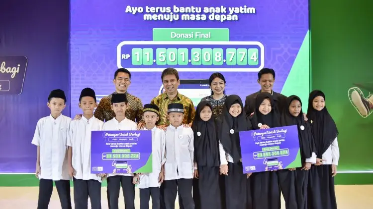 Ovo, Grab dan Tokopedia Salurkan Donasi Rp11,5 Miliar 