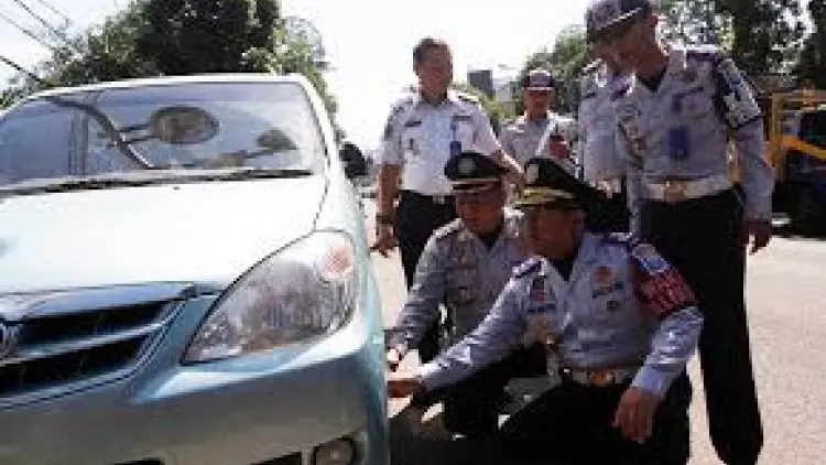 46 Kendaraan Parkir Liar Dilakukan Penindakan